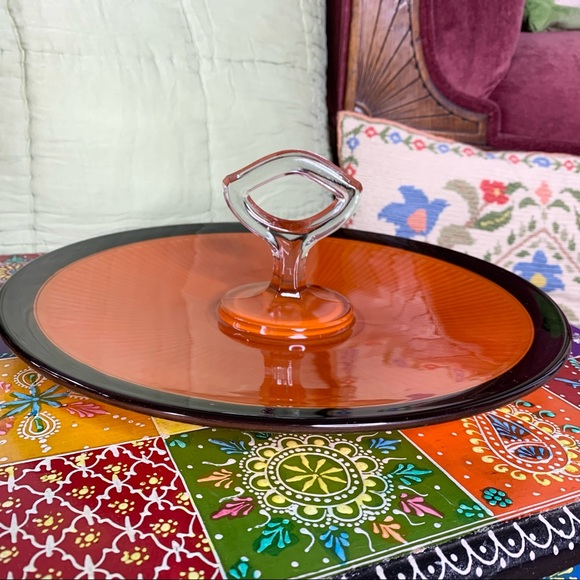 MCM Persimmon Top Handle Tidbit Tray - Picture 9 of 9